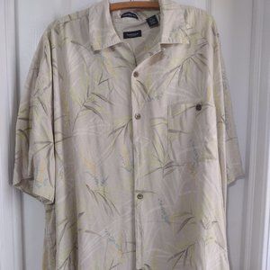 Men's  VanHeusen Size XXL  Button down shirt Long sleeves Fresh fabric